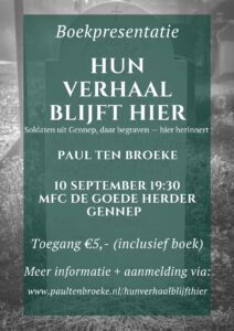 Boekpresentatie 10/9. 19.30u